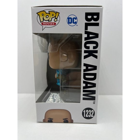 Funko Pop Movies - Black Adam - Black Adam Lightning (#1232, New) - Picture 4 of 8